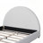 Upholstered Bed Frame With Round Headboard-1170651787