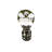 Teardrop 12" Ceiling Fan Downrod