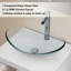 Ensemble de meuble-lavabo mural simple 30 po avec lavabo vasque en céramique Sharee, comptoir en bois manufacturé, robinet et bonde Sharee-178282001