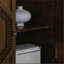 Buffet rétro en bois avec rangement, armoires décoratives-210146425