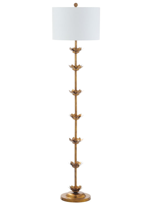 Audreyonna 63.5'' Antique Gold Traditional Floor Lamp