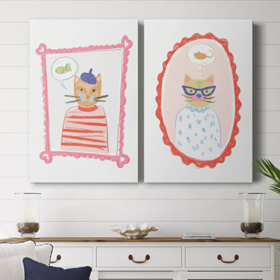 CameoCharactersI-Premium Gallery Wrapped Canvas -Ready to Hang