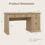 Bureau d'ordinateur 54 po-124664989