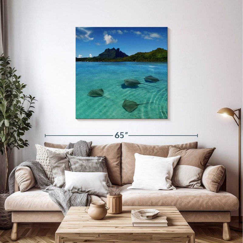 Brampt Bora Bora Stingrays, 39" H x 39" W