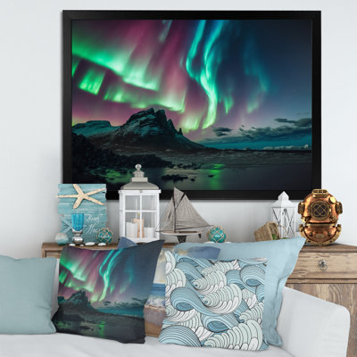" Northern Lights Reflected On The Water V "