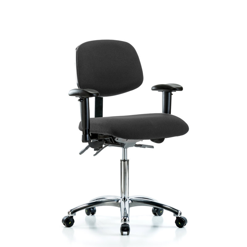 Task Chair, Black, Casters