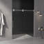 Porte de douche coulissante sans cadre