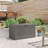 Suncast 50 Gallon Plastic Deck Box with Molded Lockable Feature for Home, Gray