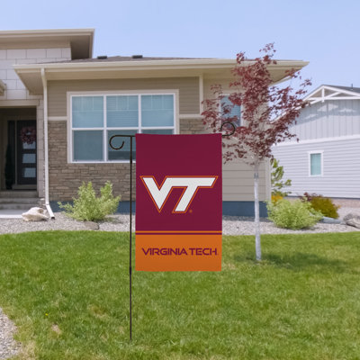 Virginia Tech Hokies - 12" x 18" Printed Polyester Garden Flag - NCAA Licensed