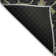 Machine Washable Indoor/Outdoor Xhevrie Black Rug