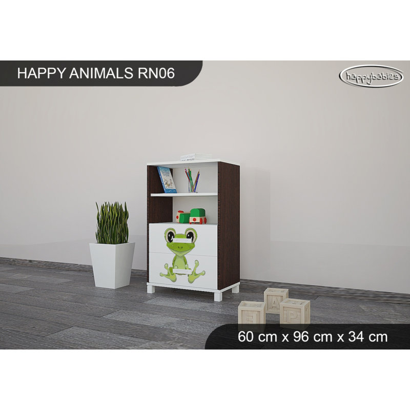 60cm W Kids Cube, Wenge Chestnut
