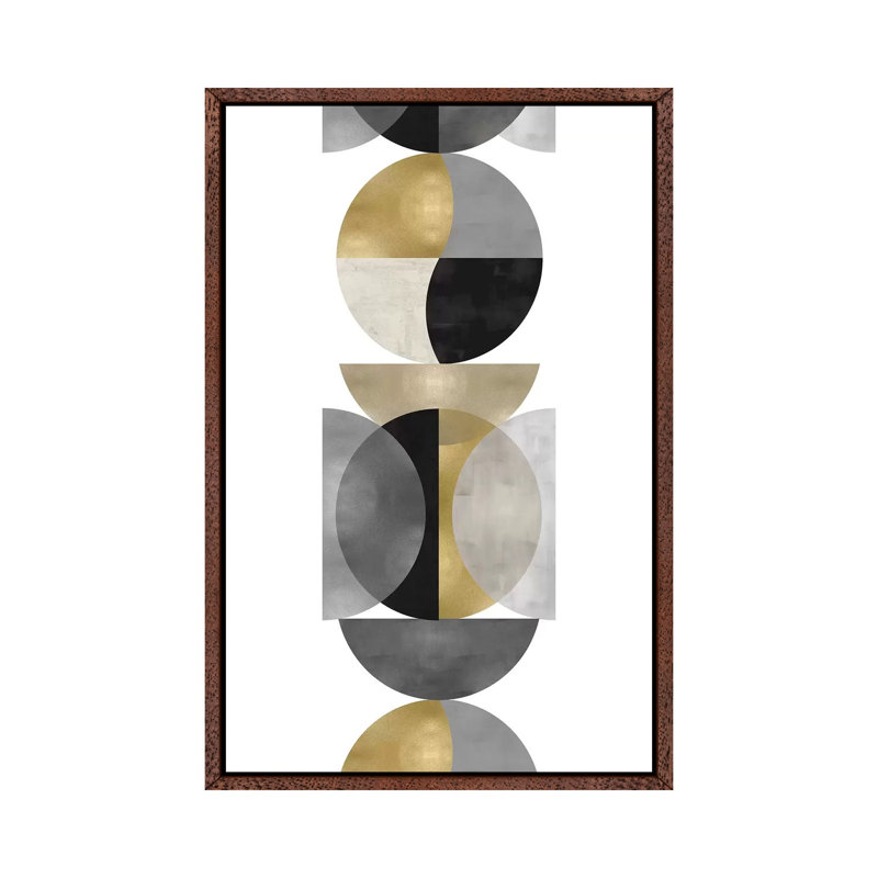 Balancing Act by Justin Thompson - Print on Canvas, 152.5 cm H x 101.5 cm W, Classic Brown Wood Framed