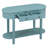 Elegant Retro Console Table With Curved Design & Smooth Glaze-1706548425