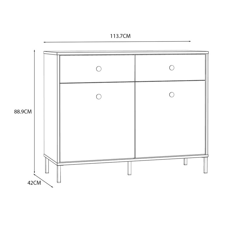 Airin Rectangle Accent Chest