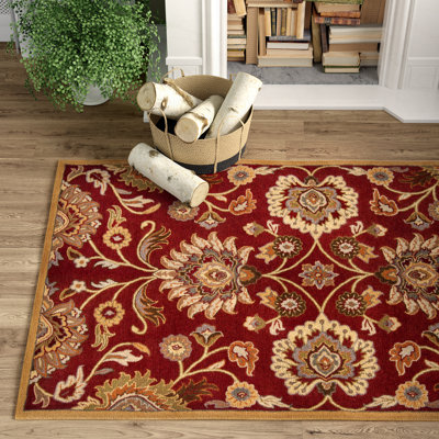 Arden Wool Floral Indoor Rug