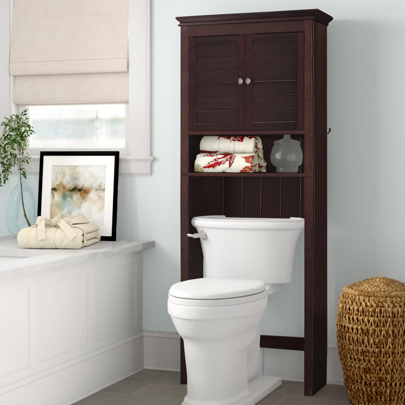Crenshaw Over The Toilet Storage, Espresso