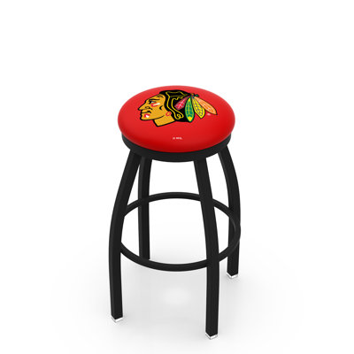 NHL 25" Swivel Bar Stool with Cushion