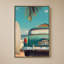 «Retro Beach» par CAD Designs - Impression sur toile-130745756-130745763