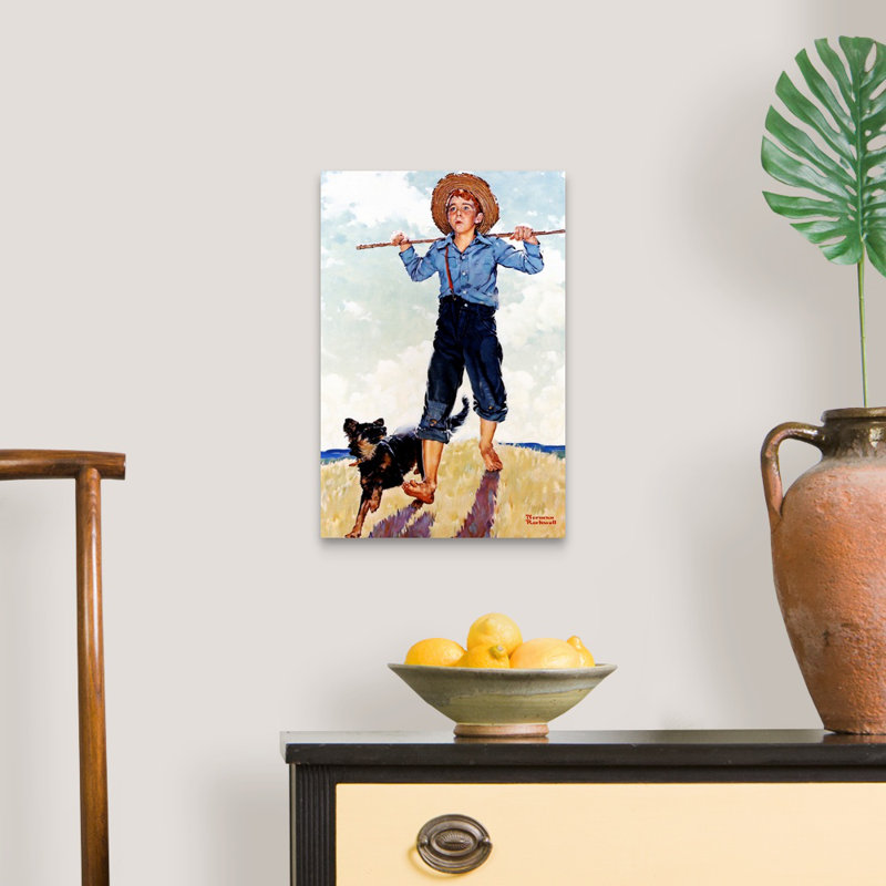 Art mural sur toile Norman Rockwell, Toile tendue, H 18 po x l 12 po x P 1,25 po