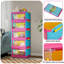 Stackable Plastic Storage Cabinet With Wheels-1543872914