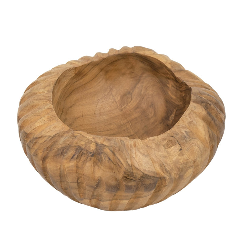 Bol décoratif en bois massif Biggs