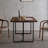 Melynn Pine Solid Wood Top Dining Table-1556729289