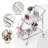 Commercial Grade Chrome Bar Cart with  Wine Rack & Locking Wheels Design for Restaurants, Events, Home Bars