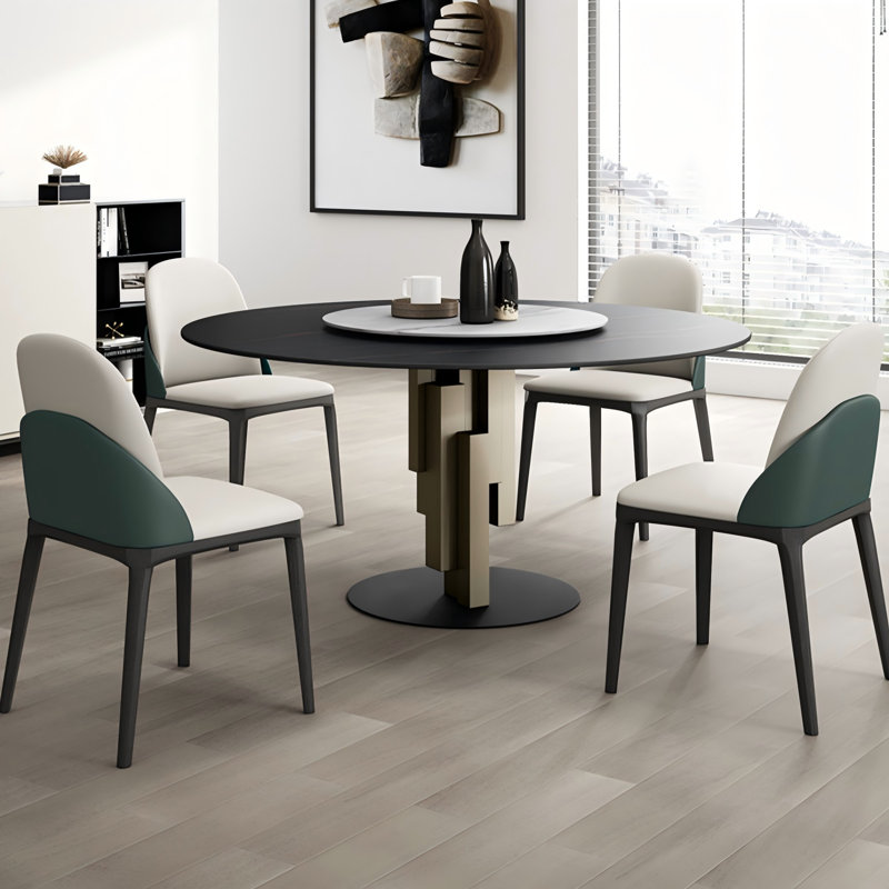 Table de salle à manger 53,15 po, 29.53" H x 53.15" W x 53.15" D