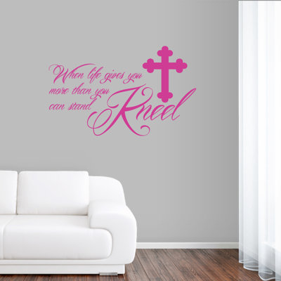 Text & Numbers Non-Wall Damaging Wall Decal