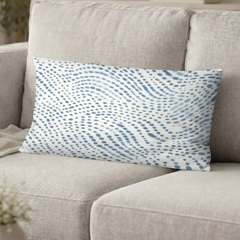 Coussin Dots, H 12 po x l 20 po