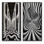 «Black White Optic Art Dream II», 2 pièces-1870481148-1870481149