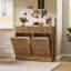 Poubelle inclinable en bois 13 gallons-129877493