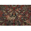Tapis traditionnel à teinture de légumes antique 7 x 10