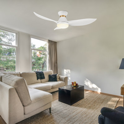 Ventilateur de plafond avec lumières DEL Dyonne