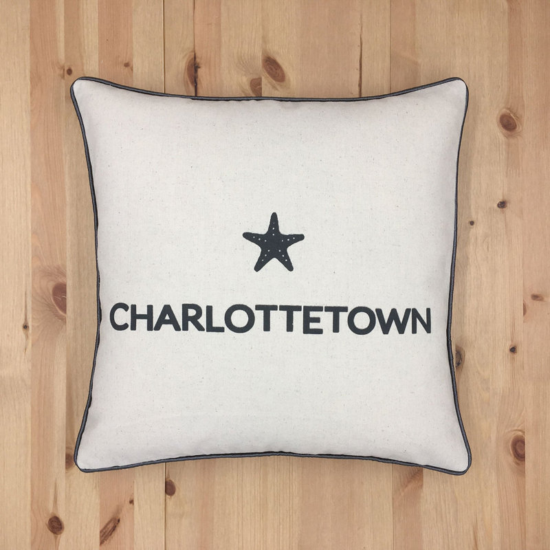 Charlottetown With Polyester Insert Pillow