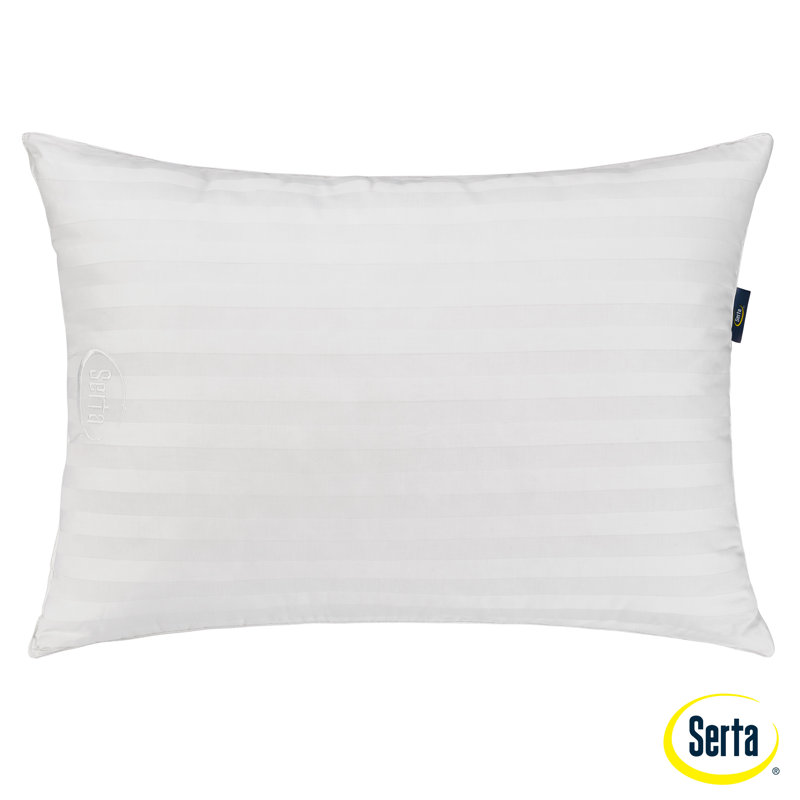 Serta White Hypoallergenic Latex Foam Standard/Queen Pillows Set