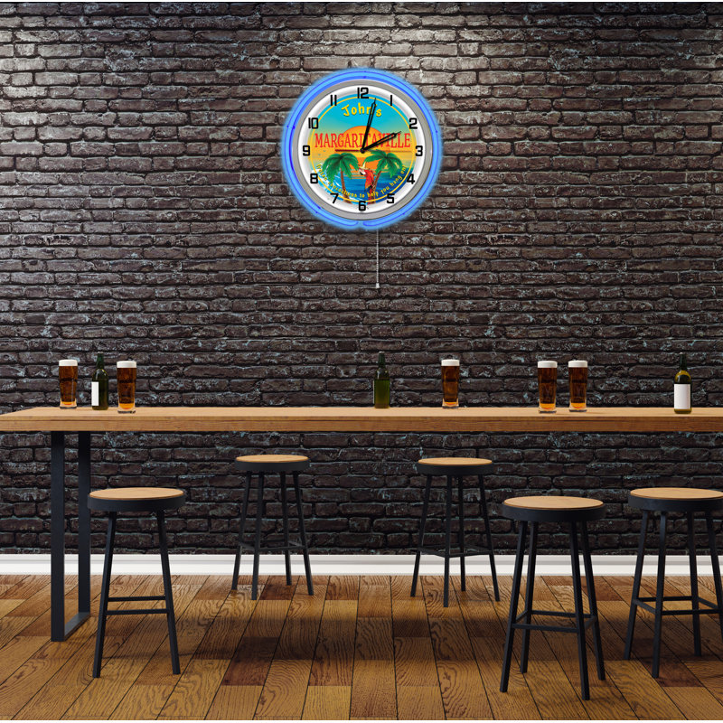 Horloge murale Margarita, Bleu