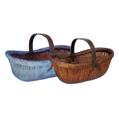 Antique Revival Wood Fruit Bowl
