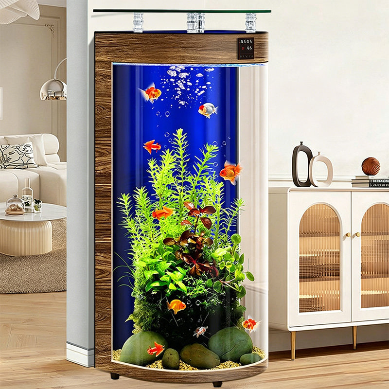 Aquarium en verre 37-47 gallons, Nut-Brown, 19.69
