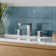 Widespread Faucet 2-Handle Bathroom Faucet with Drain Assembly