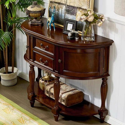American-style retro console table