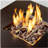 Square Fire Pit Table, Professional Propane Fire Table with Stainless Steel Lid