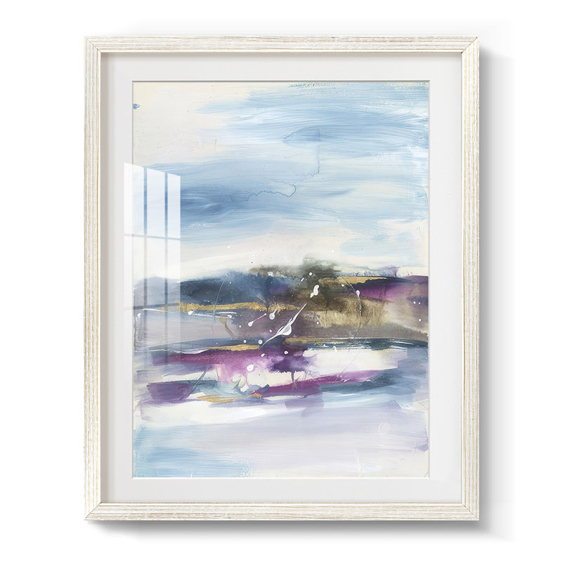 Passage non embelli - impression encadrée, H 28,5 po x l 20,5 po, Blanc