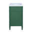 Meuble-lavabo simple 30 po avec 2 + 1 tiroirs - rangement moderne-823151224