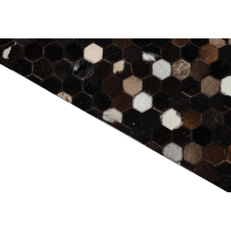 Tapis brun foncé Juliana