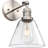 Vintage Industrial Wall Sconce, Retro 1-Light Glass Cone Shade Fixture For Bathroom Kitchen Bedroom Living Room Hallway-1480387994-1480387992