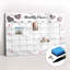 Magnetic Glass Dry Erase Board