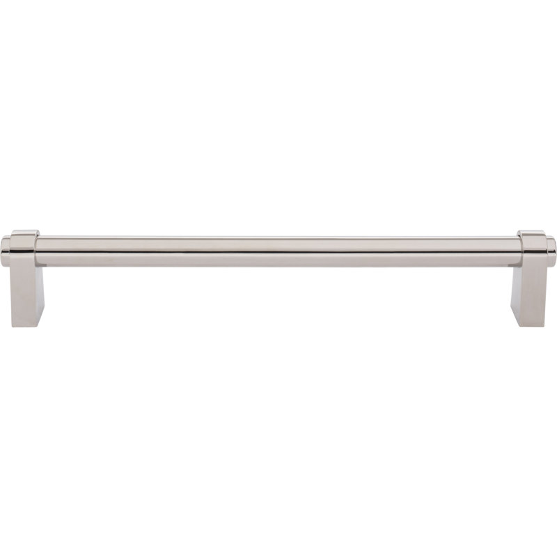 Lawrence Appliance Pull, Polished Nickel, 18" Center To Center