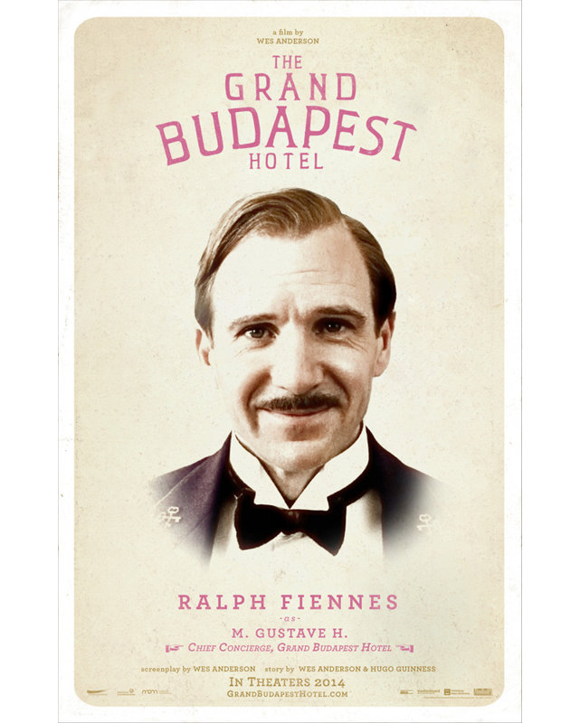 Le Grand Hotel de Budapest, H 18 po x l 12 po