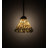Dawlish 1 - Light Black Textured Cone Pendant